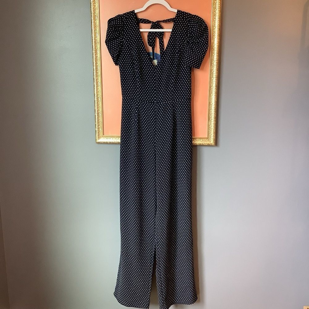 Row-A Polkadot Jumpsuit ⚫️⚪️🔴⚪️